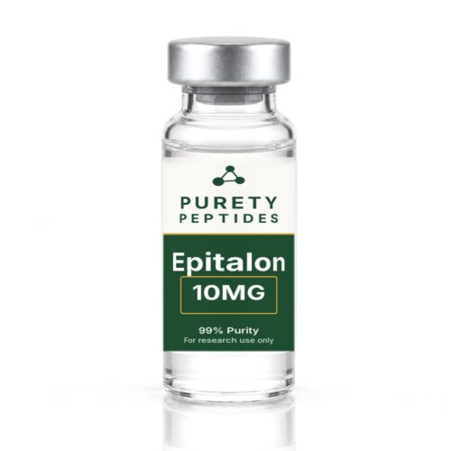 Epitalon 10MG product vial - PureTy Peptides, for research use only