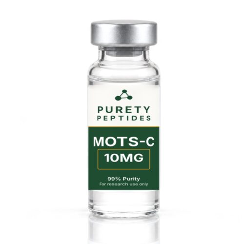 MOTS-C 10MG product vial - PureTy Peptides, for research use only