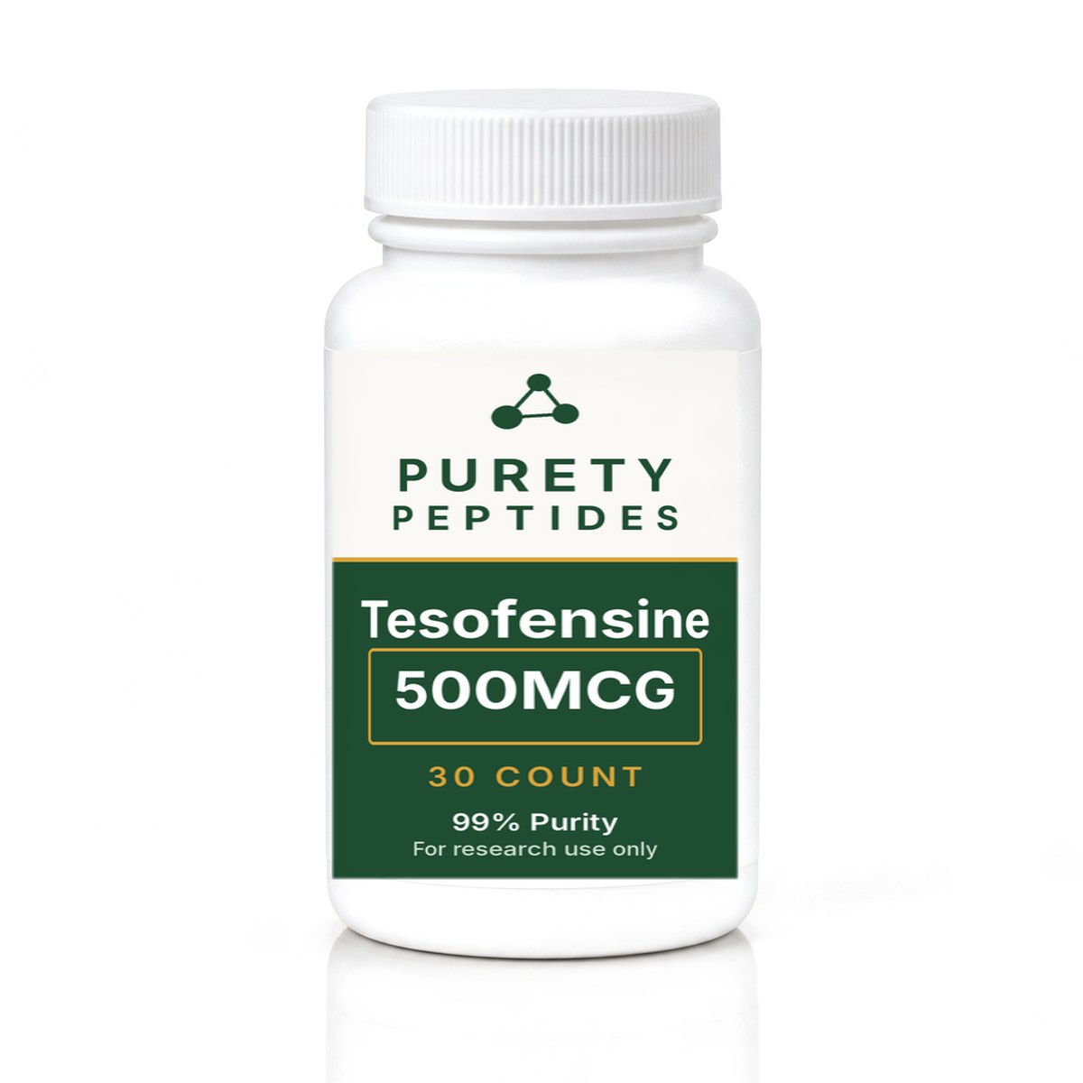 Tesofensine 500MCG product vial - PureTy Peptides, for research use only